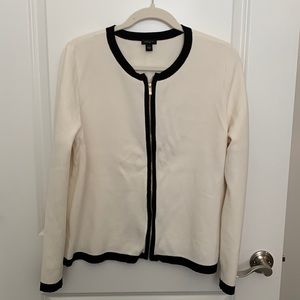 Ann Taylor Factory cream cardigan